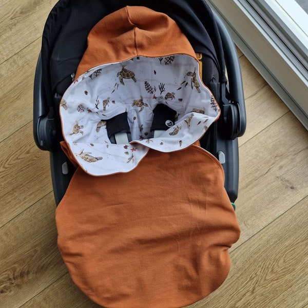 Babyschale Maxi Cosi Fußsack Mupfeldecke Einschlagdecke