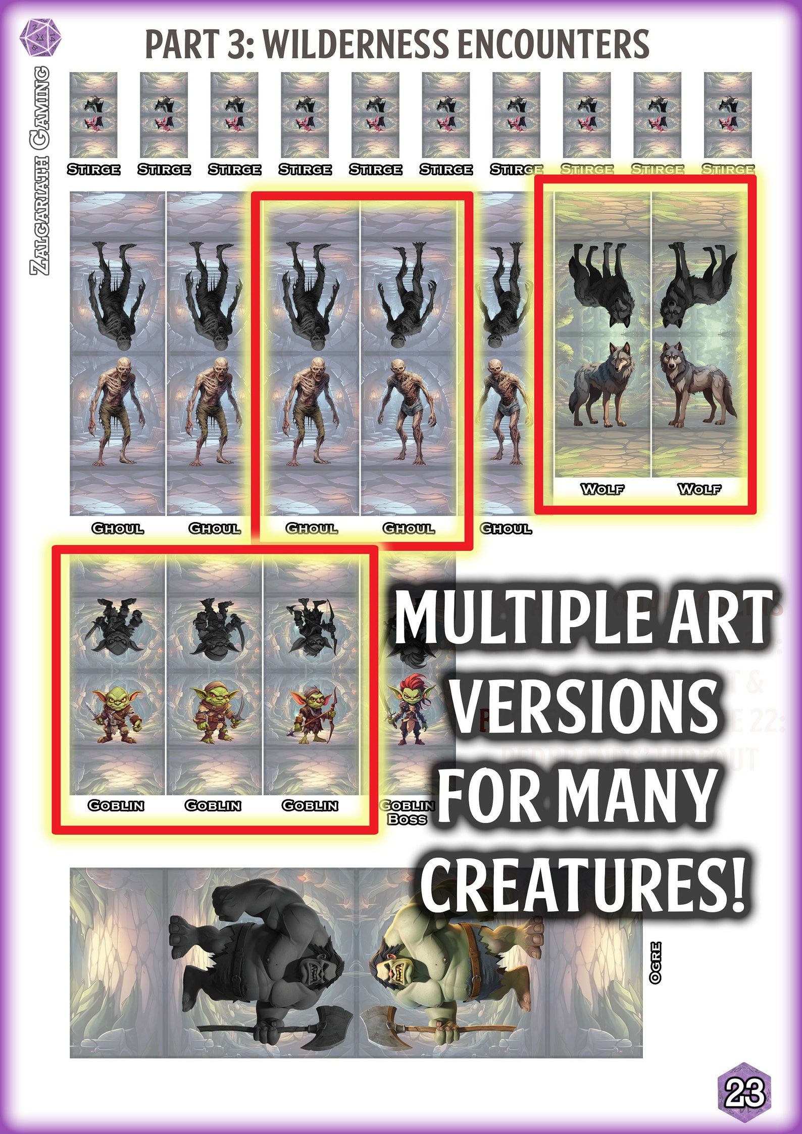 Dnd Lost Mine of Phandelver Printable Paper Minis and Creature Cards ...