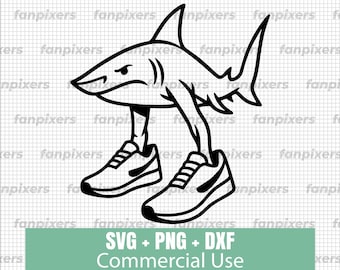 Tralalero Tralala SVG PNG, Meme del tiburón de la podredumbre cerebral italiana, Cricut, Pegatina, Diseño de camiseta, Calcomanía de vinilo, Silhouette, DXF, Descarga digital