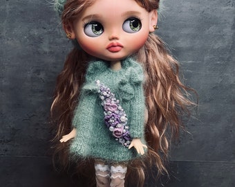 Blythe, Custom doll, oak doll