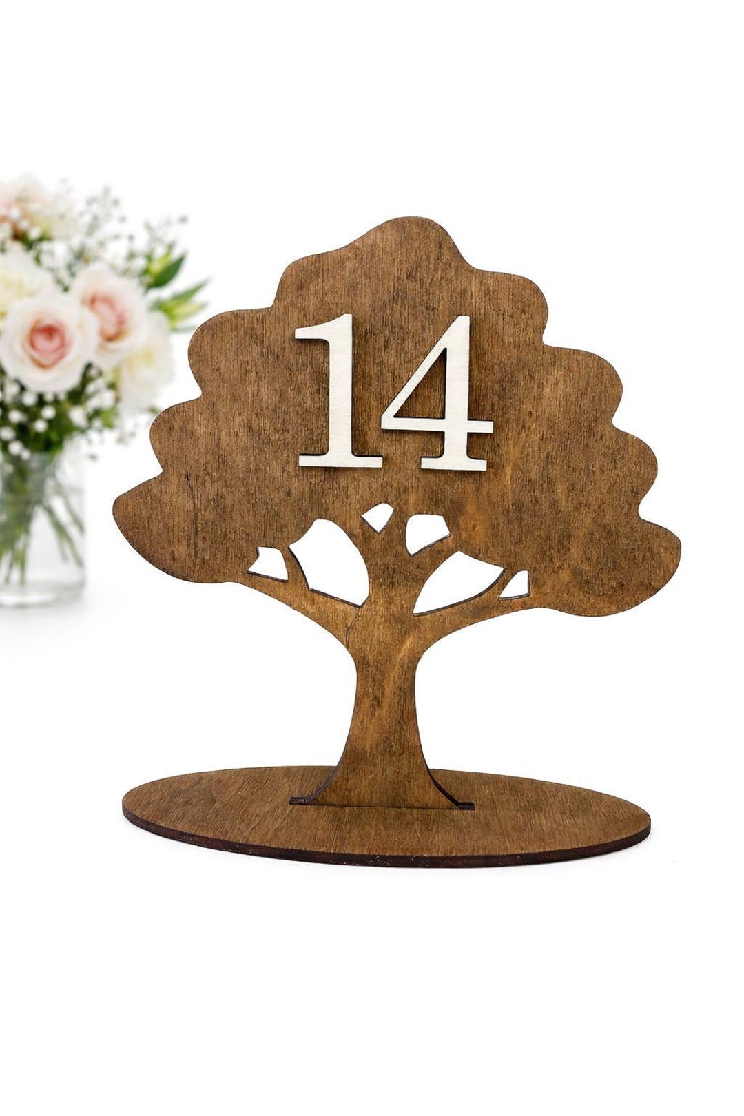 Wooden Tree Table Numbers | Rustic Woodland Wedding Decor, Boho ...