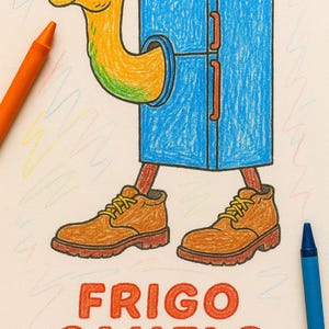 Italian Brainrot Coloring Book — A Brainrot Character Coloring