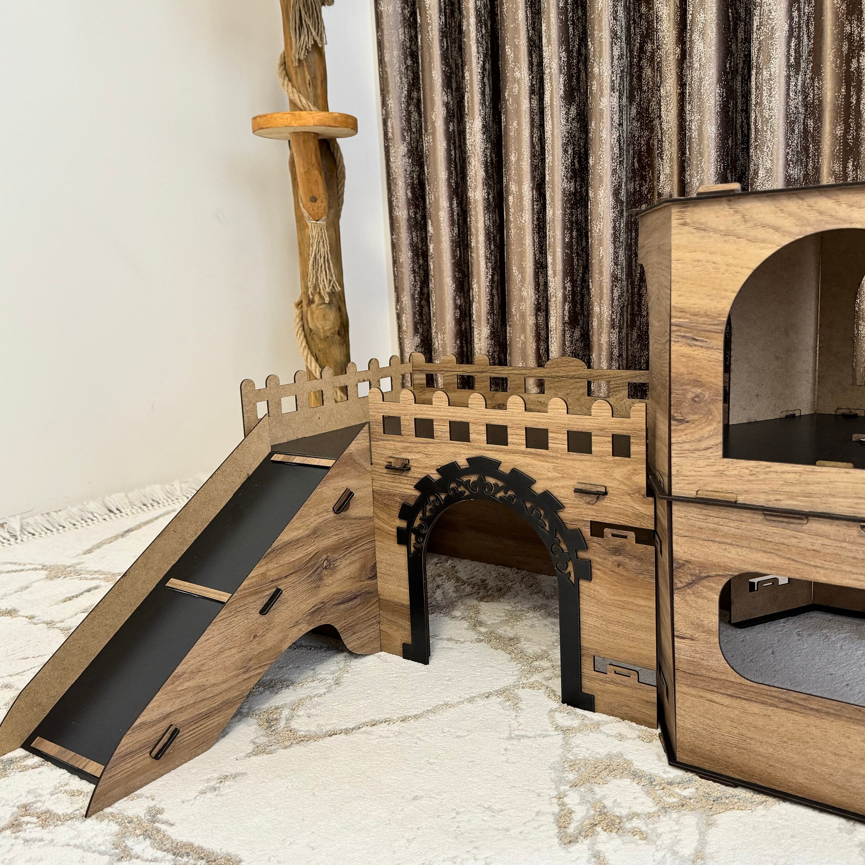 CASTLE Rabbit House Blackkemenche, Rabbit House, Rabbit House, Rabbit