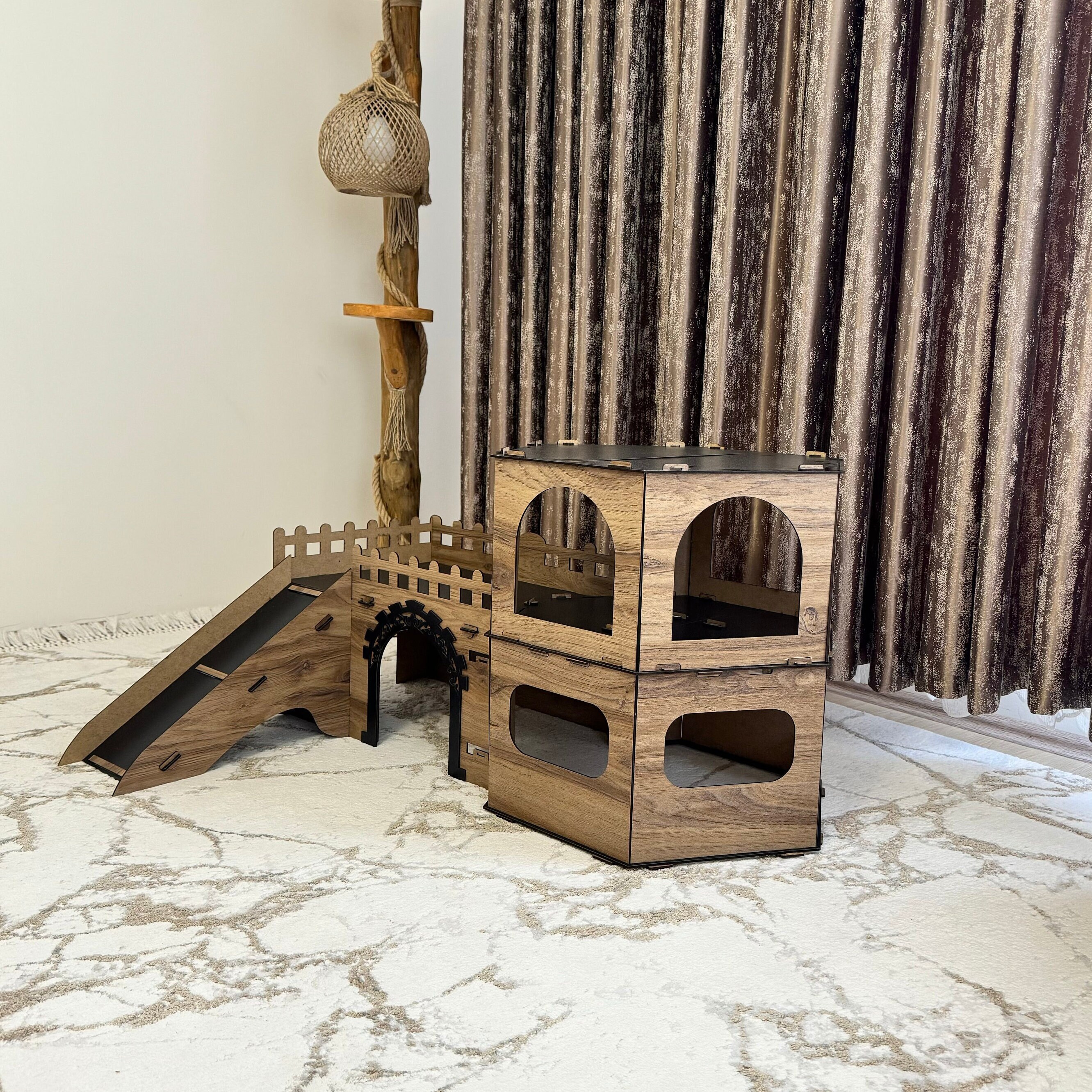 CASTLE Rabbit House Blackkemenche, Rabbit House, Rabbit House, Rabbit