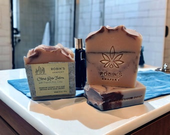 Citrus Rose Fusion Handmade Coconut Milk Soap | Vegan Soap | All Natural Soap | Reiki Healing | Skin Care | Eco Friendly | Shea Butter Soap