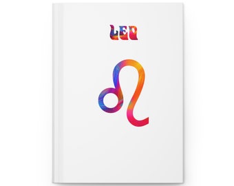 Hardcover Leo Journal (white)