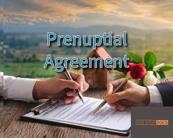 婚前契約書テンプレート