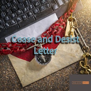 Cease and Desist Letter Template