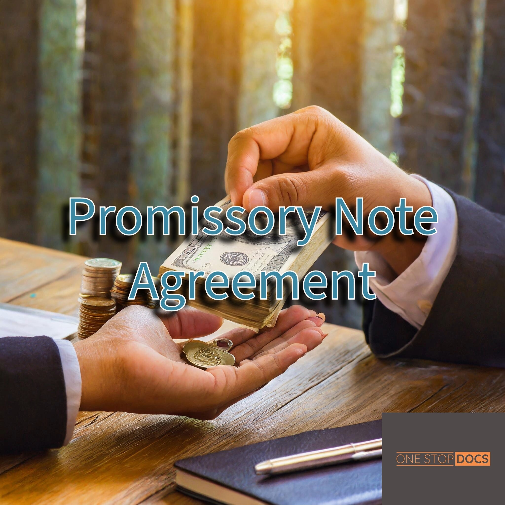 Promissory Note Agreement Template Etsy Promissory Note Agreement Template Etsy