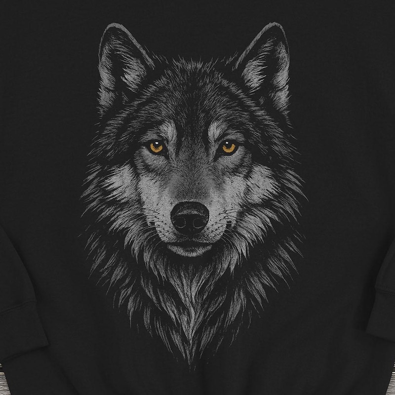 Alpha Wolf Hoodies - Etsy