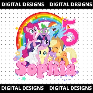 Kids birthday shirt, pony birthday shirt, matching pony birthday party shirt, pony birthday shirt for girl, personalized pony birthday shirt