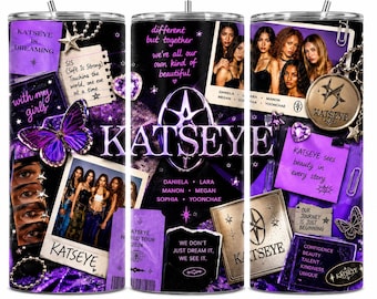Kpop Becherverpackung PNG | Purple Galaxy Sublimations Design (Digitaler Download)
