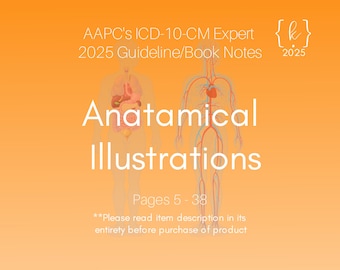 Notas del libro de ilustraciones anatómicas CIE-10-CM 2025 (COMPLETO)
