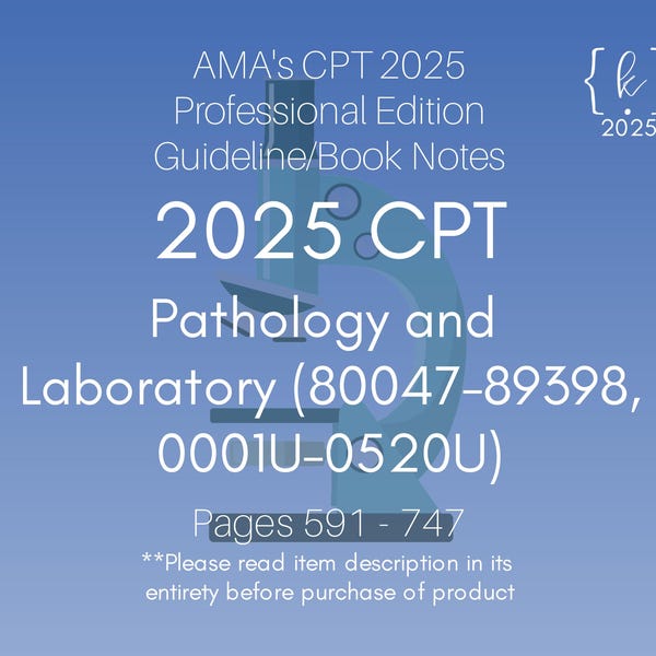 Notatki z podręczników do patologii i laboratorium CPT z 2025 r.