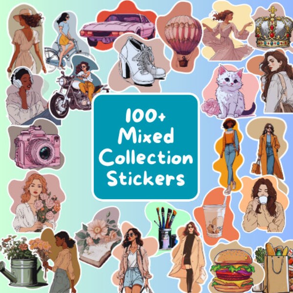 Scrapbook Sticker - Etsy