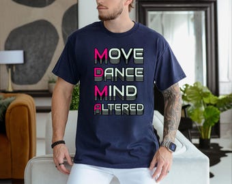 MDMA Rave T-Shirt, Neon Techno Festival Tee