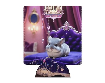 Can cooler ai inspired art of a luxury chinchilla