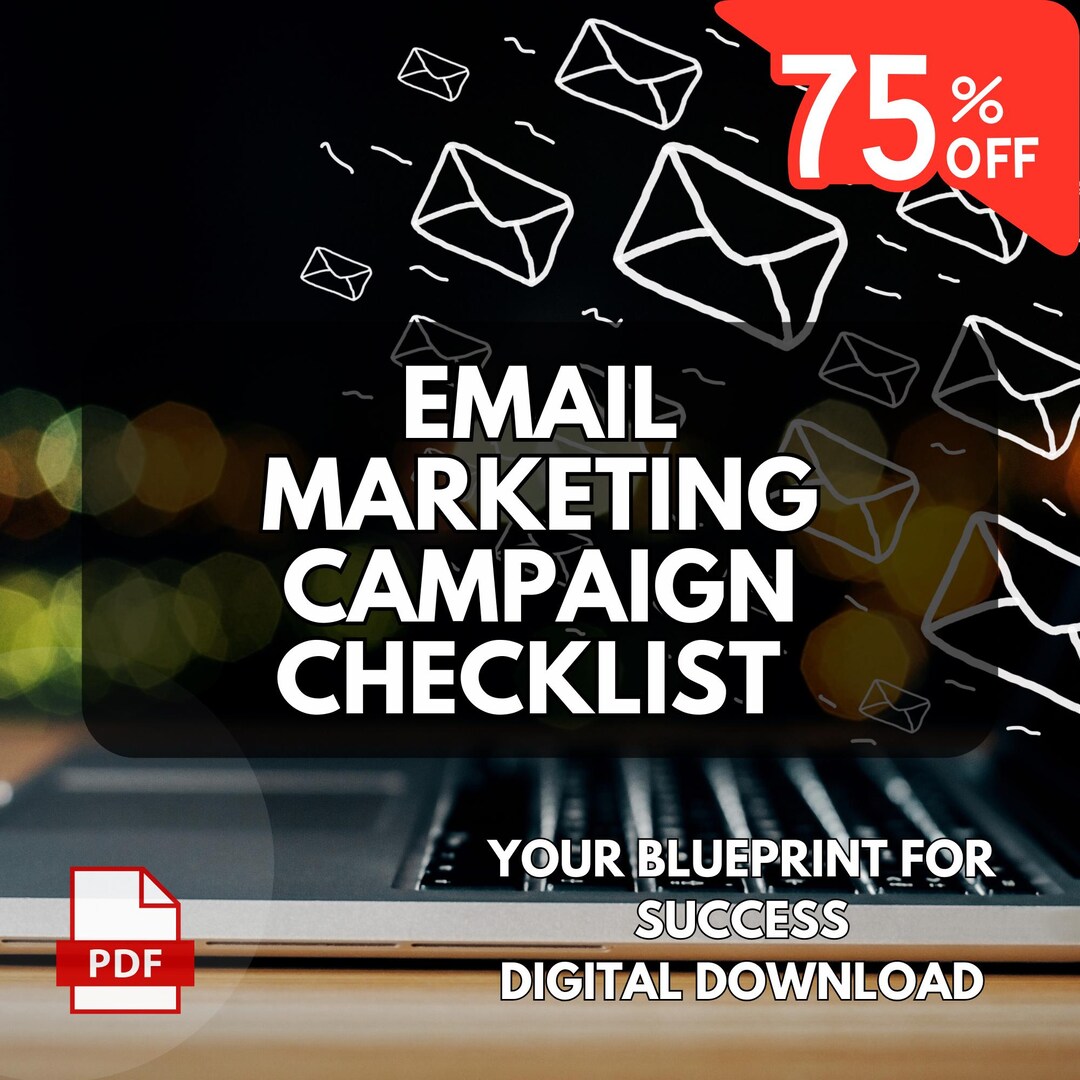 Email Marketing Campaign Checklist: Blueprint for Success (digital ...