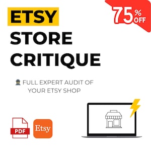 Etsy Shop Critique: SEO Audit & Store Optimization