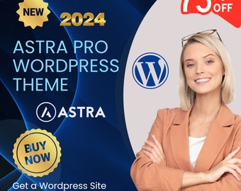 Astra Pro Wordpress-Theme – Website-Design – WooCommerce-Blog SEO-Plugin-Vorlage Responsive, superschnelle, leichte Elementor-Vorlagen