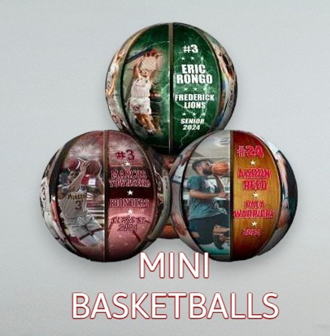 CUSTOM MINI BASKETBALLS - Etsy