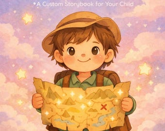 Personalized Kids Bedtime Story Book | Custom Name Story for Children | Digital PDF Storybook Gift