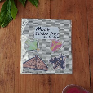 Moth Sticker Pack