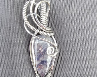 Iolite | Wrapped in Silver