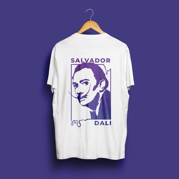 Salvador Dali Printable T-shirt, Bag, Mug And Cup, Sticker, Pillowcase PNG Digital Download