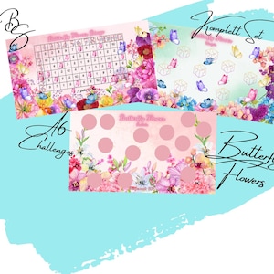 Butterfly Flowers / Challenge / Frühling / Sommer/CH051/CH052/CH053/KS014