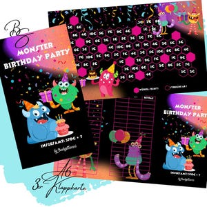 Monster Birthday Party/A6/KL056