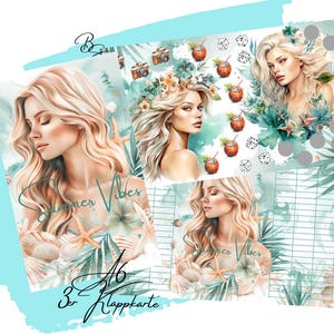 Zomerse Vibes/ Vouwkaart /A6/KL041