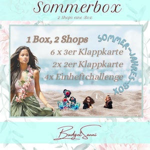 Jahres Box mit 12 Umschlägen -B001-