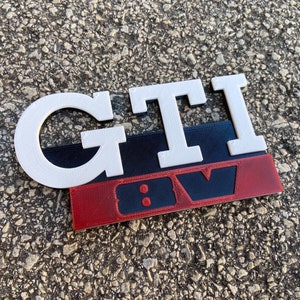 Volkswagen Golf 2 VW MK2 GTI 8V rear emblem