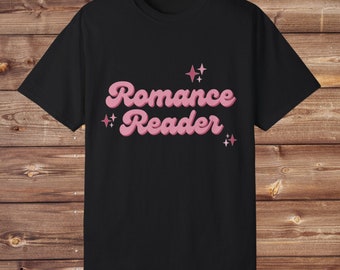 Camiseta Romance Reader - Negro (Unisex)