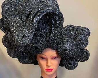 munro glitter foam wig