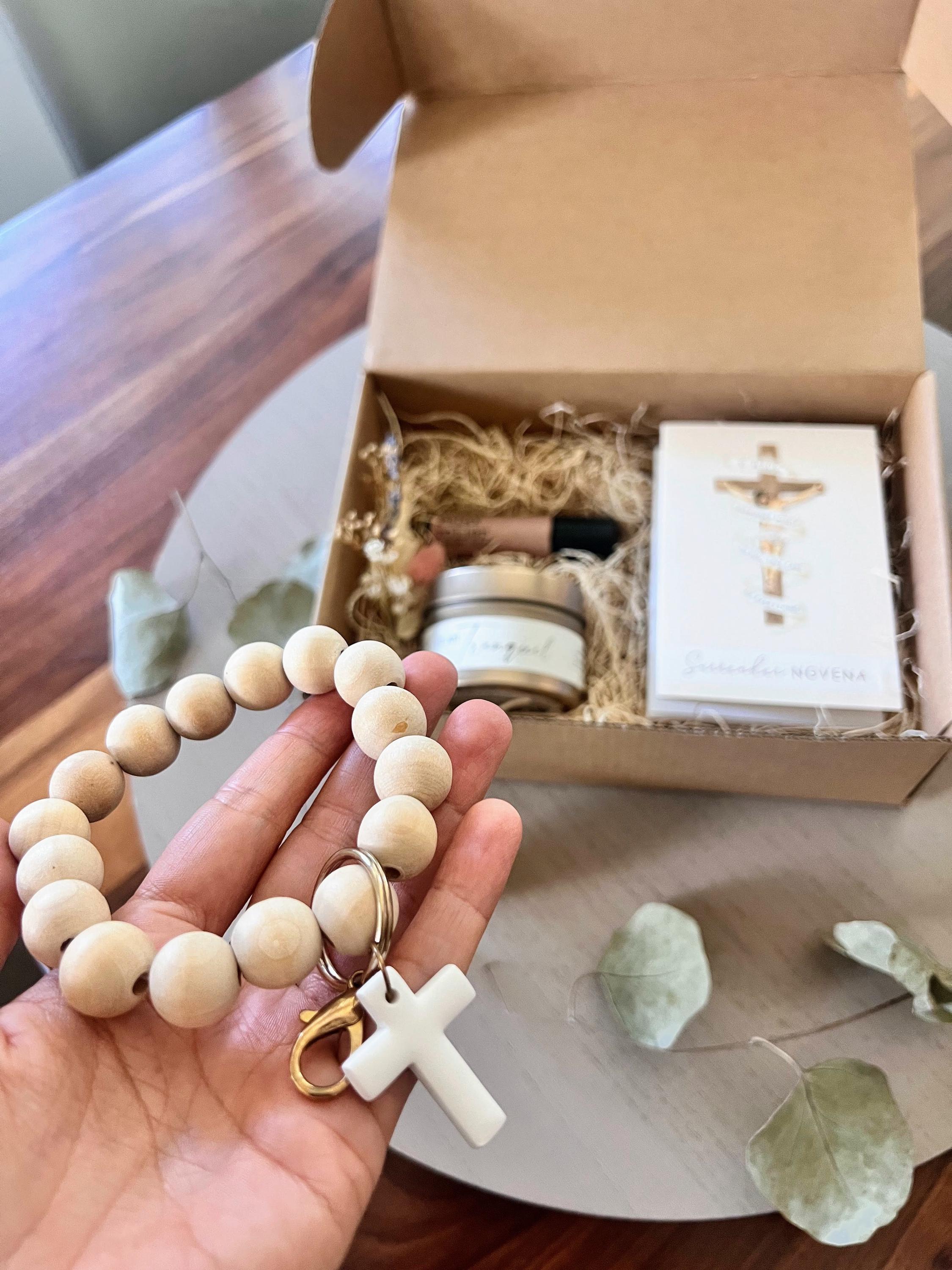 Surrender Boxes Surrender Novena Gift Box, Catholic Encouragement Gift for Women, Hard ...