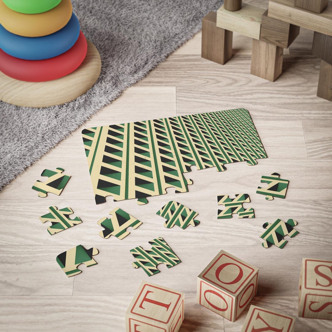 Kids' Puzzle, 30-piece Vintage Architecture Design, Educational Fun for ...
