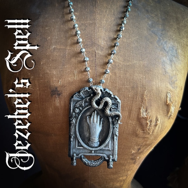 The Hand of Fate - Victorian Parlour Seance Necklace