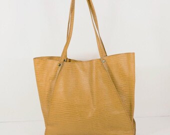 Bolso tote de piel color camello: bolso tote grande de piel natural, bolso de hombro de piel suave con relieve, bolso para portátil para el trabajo, bolso tote de fin de semana para mujer.