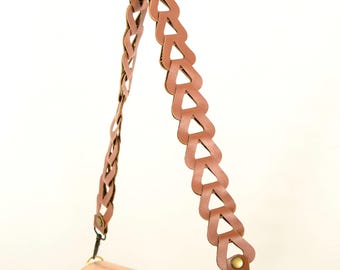 Replacement Handbag Handle, Designer Handmade Leather Purse Strap, Luxury Bag, Short Handle for Women’s Bag