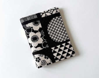 Japanese Pattern Card Holder – Small Fabric Case/Pocket Wallet