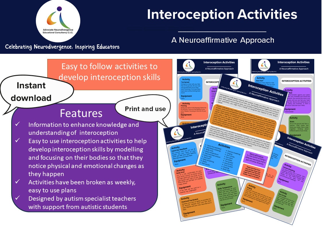 Interoception Support Activities for Schools: A Neuroaffirmative ...