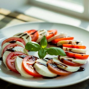 Świeża sałatka Caprese, pyszny przepis, do pobrania w wersji cyfrowej