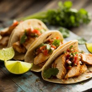 Grilled Chicken Tacos, tasty recipe, digital download