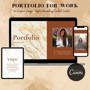Portfólio de Trabalho, Portfólio de Marketing Digital, Criador de Conteúdo de Portfólio, Design Gráfico de Portfólio, Proposta para Cliente, Modelo de Proposta