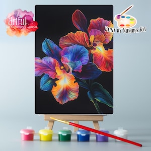 Orchidee A13 Malset, Blumen Malen Nach Zahlen Kit, Malen Nach Zahlen Kit, Malen Nach Zahlen Kit, Malen Nach Zahlen Für Erwachsene, Malen Party Geschenk