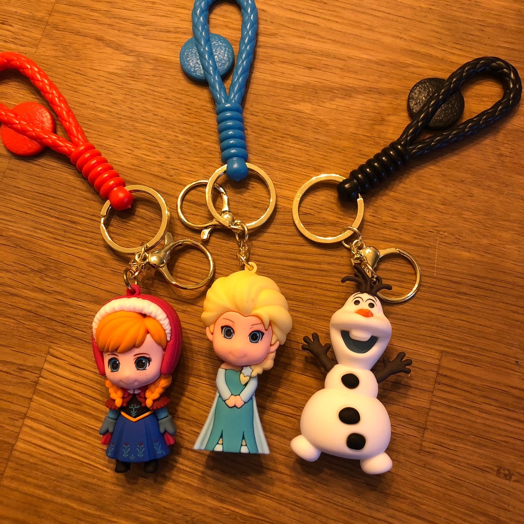 Elsa | Anna | Olaf | Frozen | Keychain | Bag Charm - Etsy