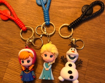 Elsa | Anna | Olaf | Frozen | Sleutelhanger | Tassenhanger