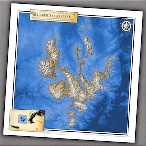 Carte des Iles d'Auvergne #1